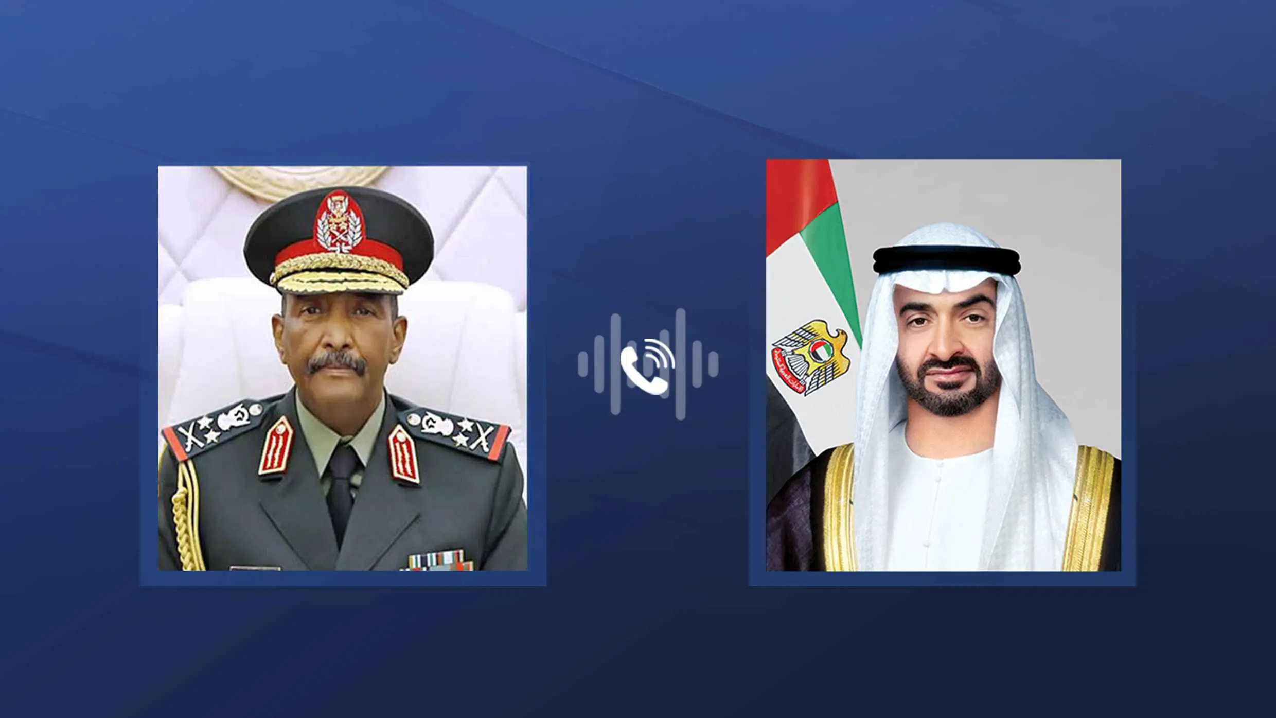 رئيس الإمارات يؤكد دعم جميع المبادرات الرامية إلى إنهاء الأزمة في السودان