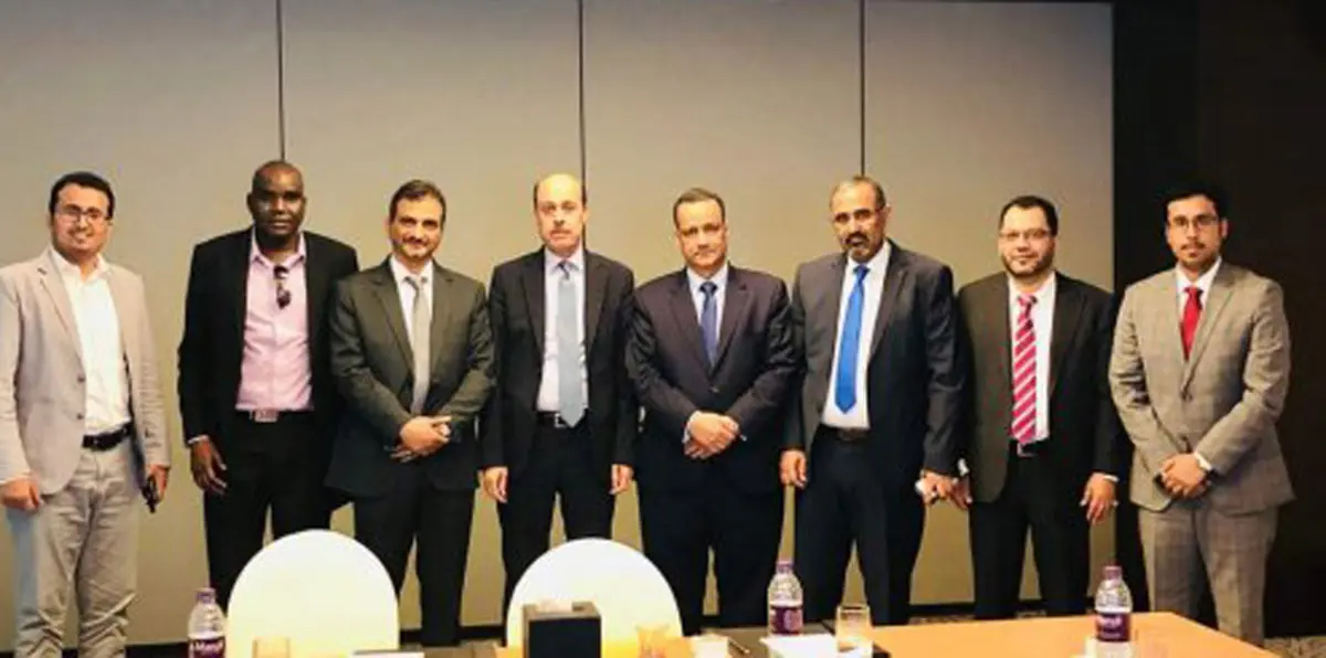 ولد الشيخ يلتقي لأول مرة عيدروس الزبيدي رئيس المجلس الانتقالي الجنوبي