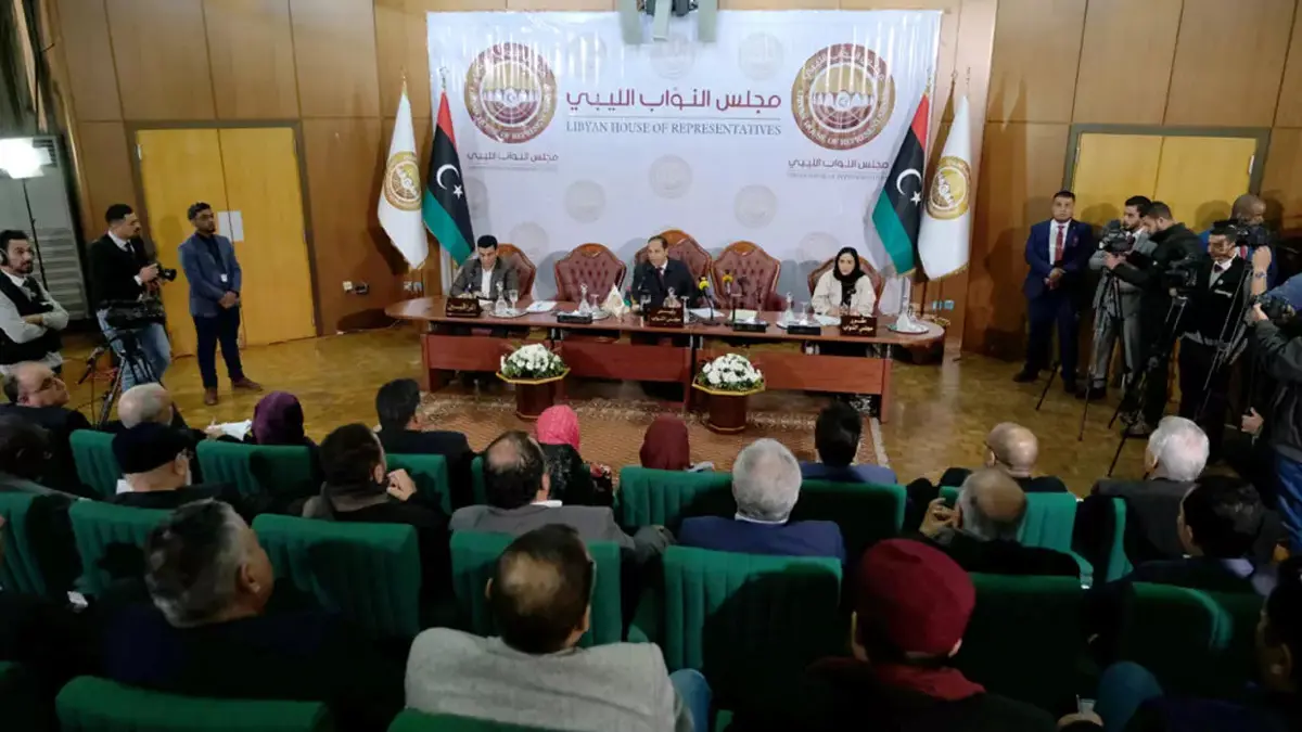 البرلمان الليبي يأسف لعدم رد تونس على استفساره عن طائرة الشحن التركية