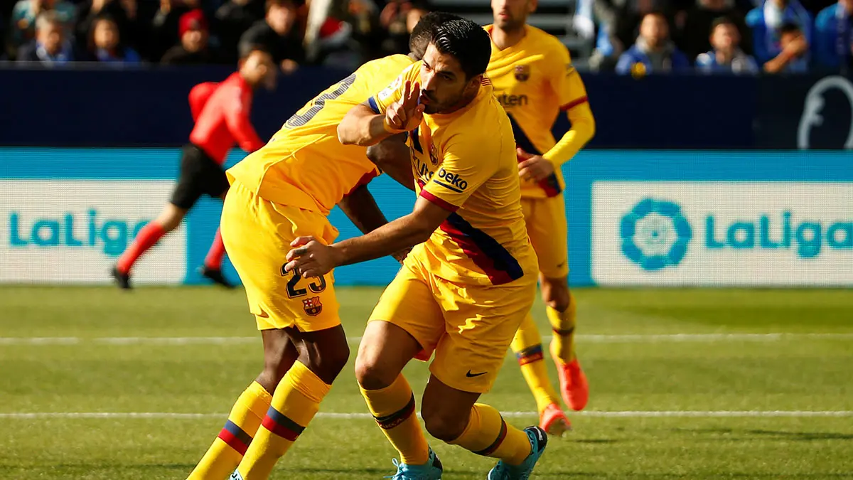 نادي برشلونة يسقط ليغانيس ويتمسك بصدارة ترتيب الدوري الإسباني (فيديو)