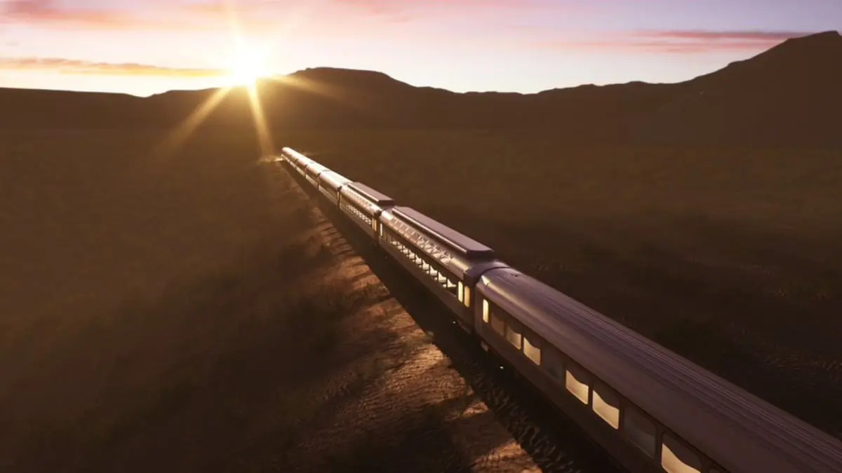 صور تكشف عن قطار "حلم الصحراء" الفاره الذي سينطلق في السعودية