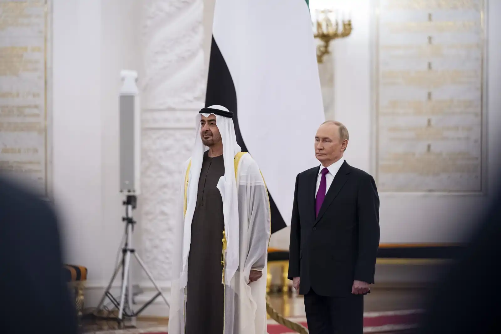 الشيخ محمد بن زايد وفلاديمير بوتين