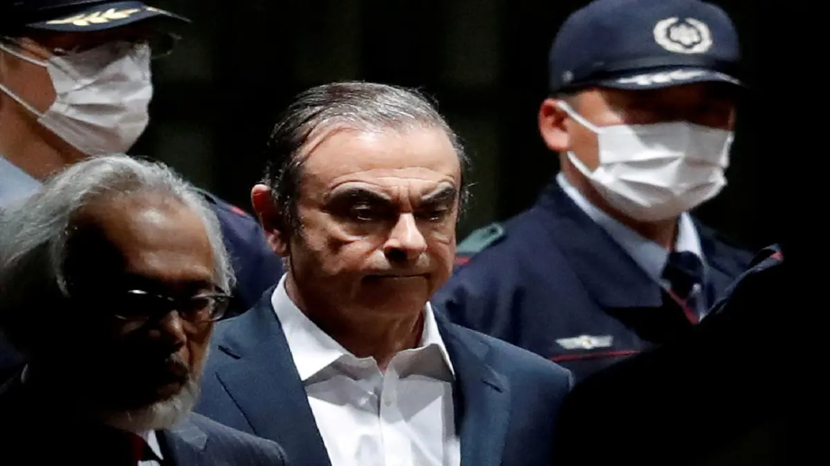 هروب غصن يضع النظام القضائي الياباني تحت المساءلة
