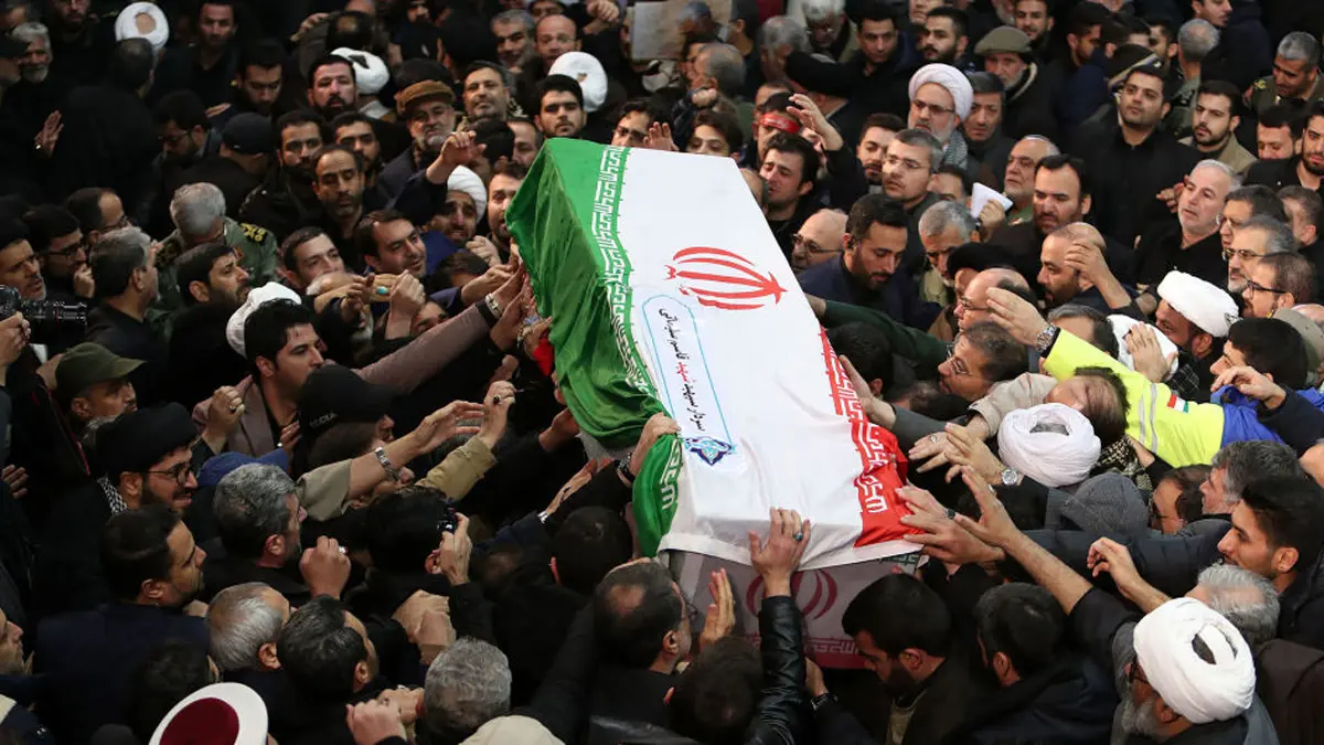 إيران تبدأ مراسم دفن سليماني في كرمان