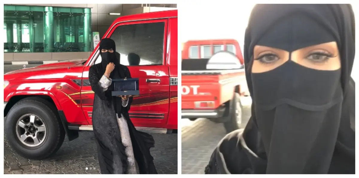 الإماراتية "كشونة" تكشف سبب تواجدها في السعودية 