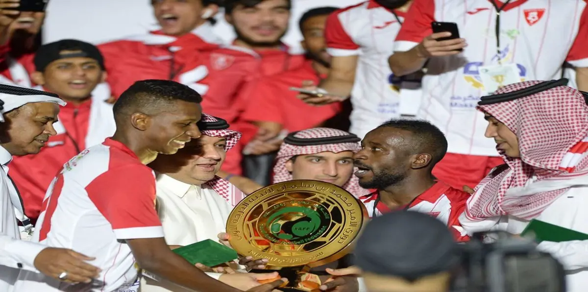 نادي الوحدة السعودي يتوج بكأس الأمير محمد بن سلمان ويصعد لدوري المحترفين