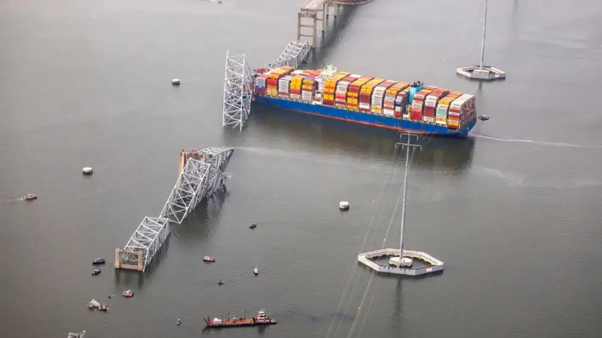 هل تشهد كارثة جسر بالتيمور دفع أكبر مبلغ تأمين بحري على الإطلاق؟