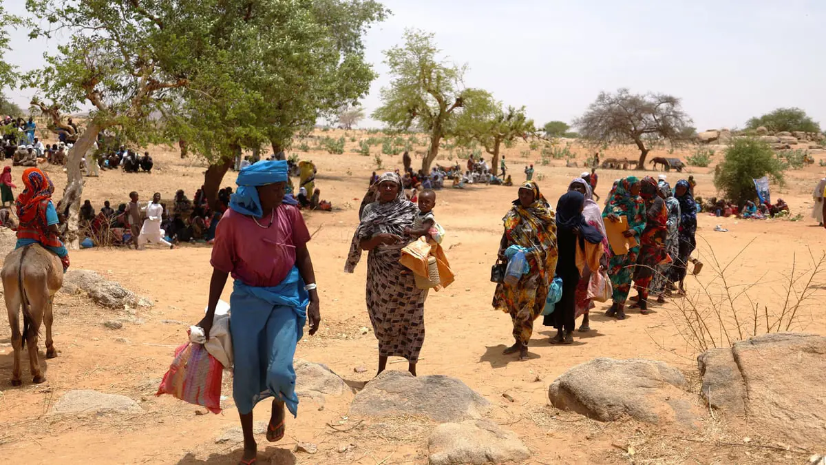 البرد القارس يفاقم معاناة اللاجئين السودانيين في تشاد