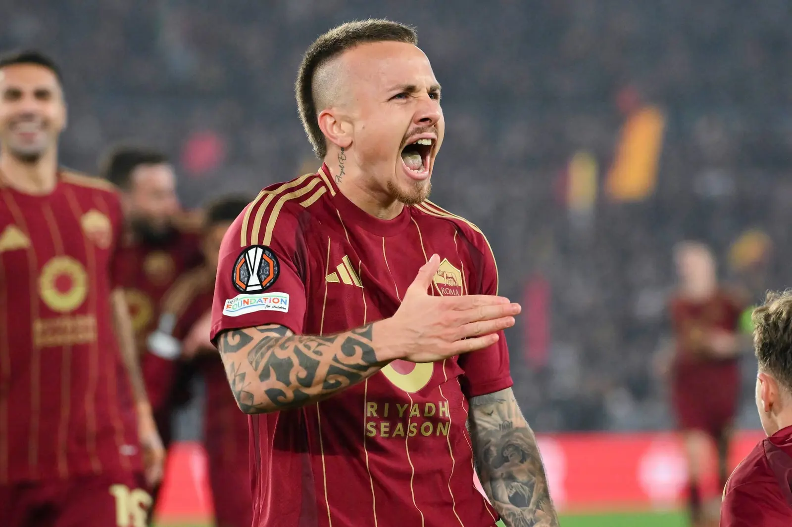 أنغلينيو نجم روما الإيطالي