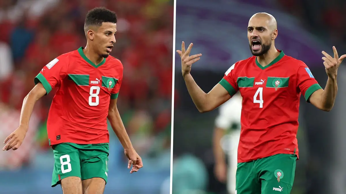 العروض تنهال على عز الدين أوناحي وسفيان أمرابط نجمي المغرب بعد التألق في كأس العالم