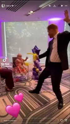 الصورة التي شاركتها ميغان