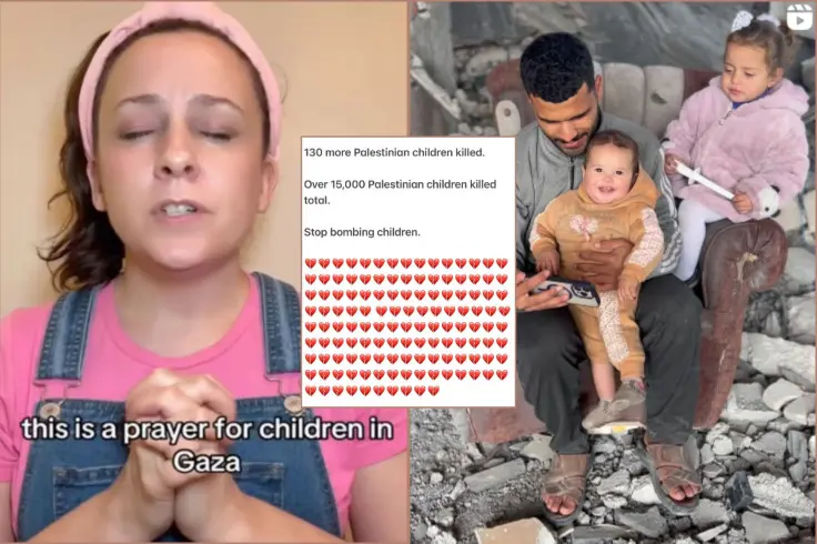 مس رايتشل تدعو لإنقاذ أطفال غزة
