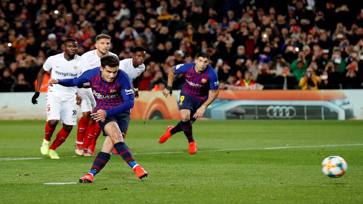 أهداف مباراة برشلونة وإشبيلية.. 6/1 للبلوغرانا (فيديو)