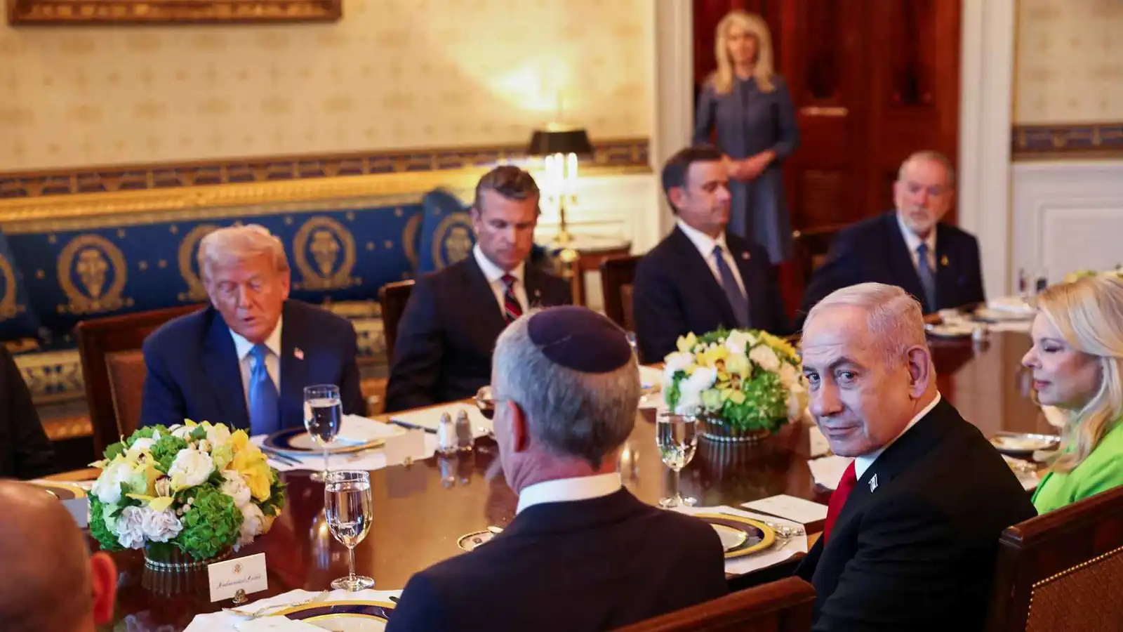 من لقاء سابق بين ترامب ونتناياهو