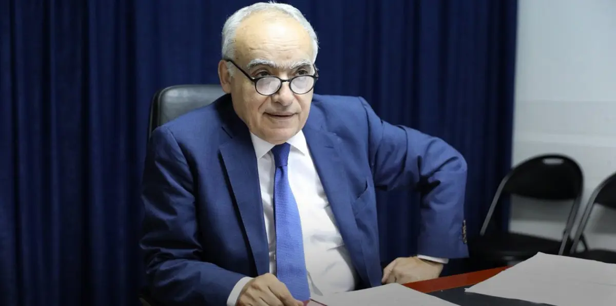 غسان سلامة يجري مباحثات مع شخصيات ليبية في بنغازي