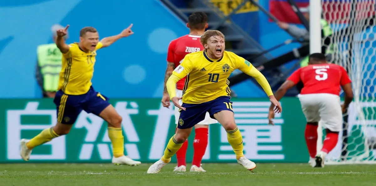 هدف مباراة السويد وسويسرا.. فورسبيرغ يضع "أحفاد الفايكنغ" في المقدمة (فيديو)