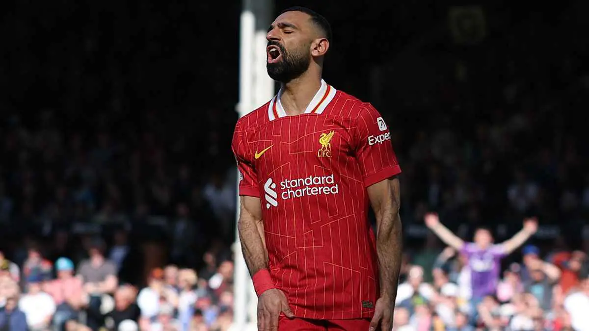 تقييم كارثي لمحمد صلاح أمام فولهام.. و8 لاعبين أسوأ منه (صورة)