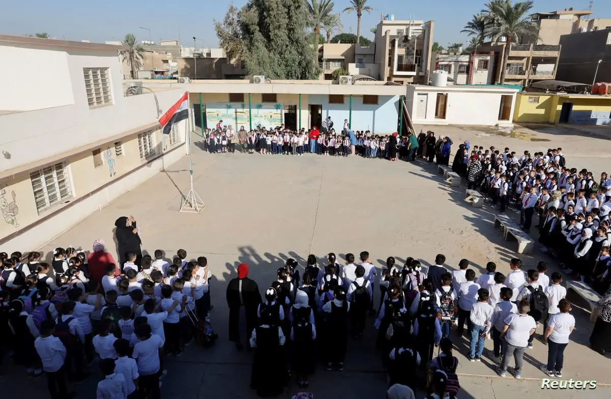 شاحنة تدهس عشرات التلاميذ أمام مدرسة جنوبي العراق