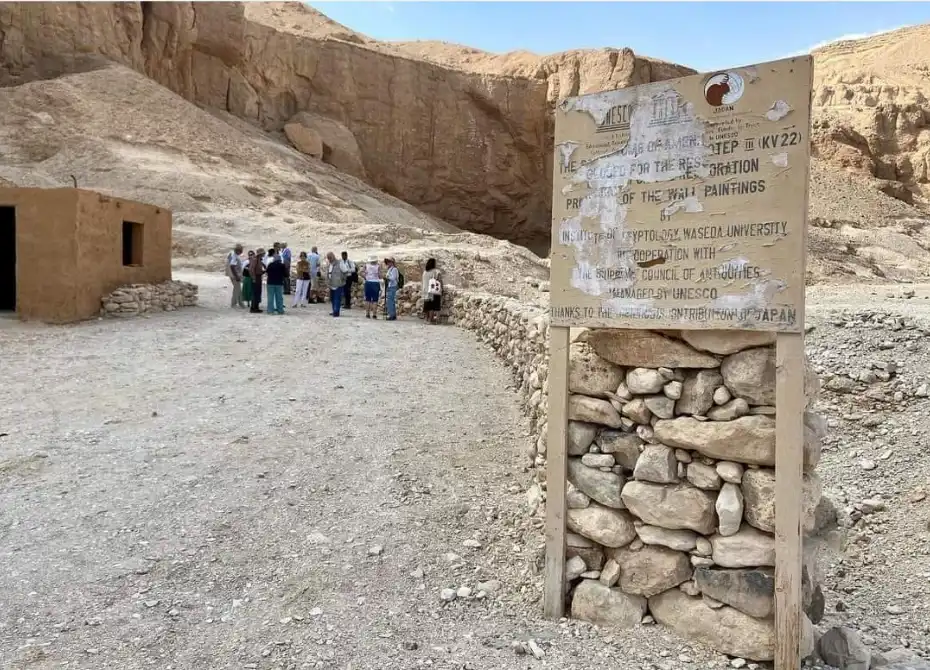 مقبرة ملكية نادرة تعود للملك أمنحتب الثالث