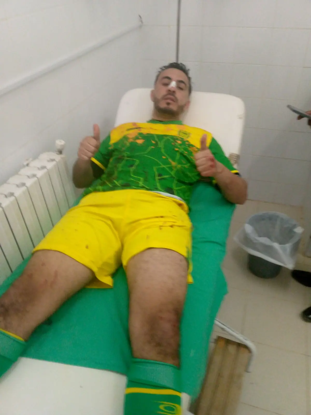 لاعب نادي جمعية المحرس نادر بن ناصر