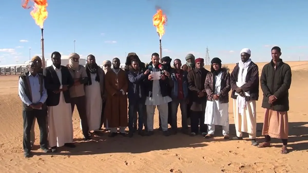 ليبيا.. "حراك فزان" يعلن إغلاق حقول النفط اعتبارا من ليلة الخميس