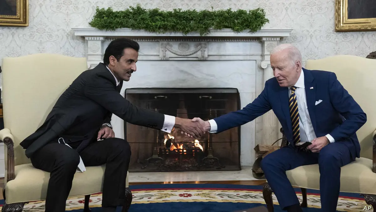 بايدن يصنف قطر حليفا رئيسا لأمريكا من خارج حلف الأطلسي