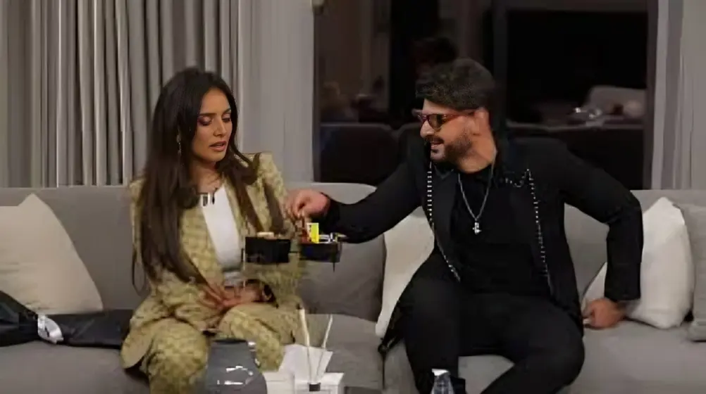 زينة ورامز جلال من برنامج رامز إيلون مصر