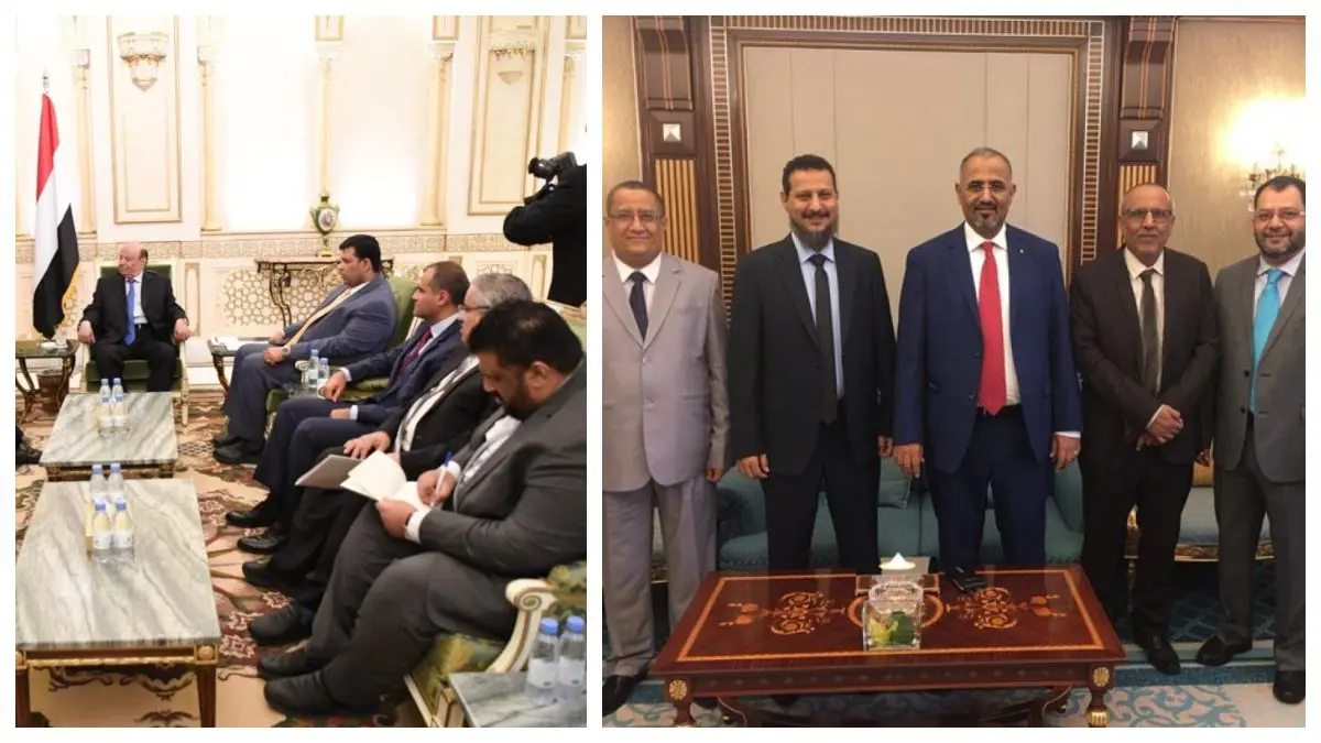 "الانتقالي" الجنوبي والحكومة اليمنية يتبادلان الاتهامات بشأن "عرقلة" تنفيذ اتفاق الرياض