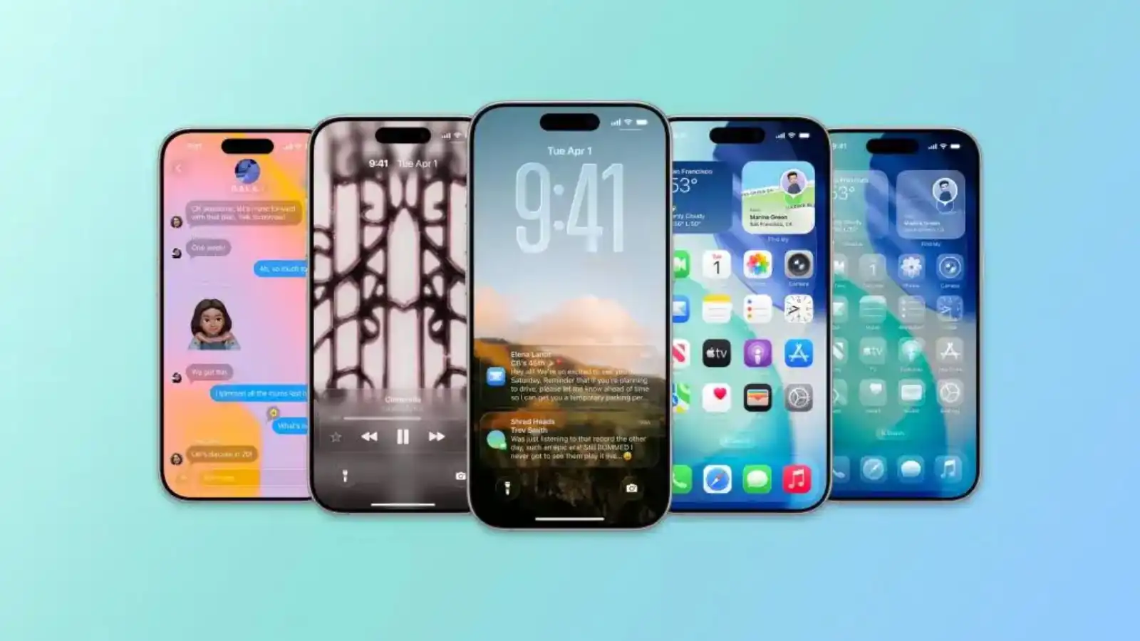 شاشات هواتف ذكية