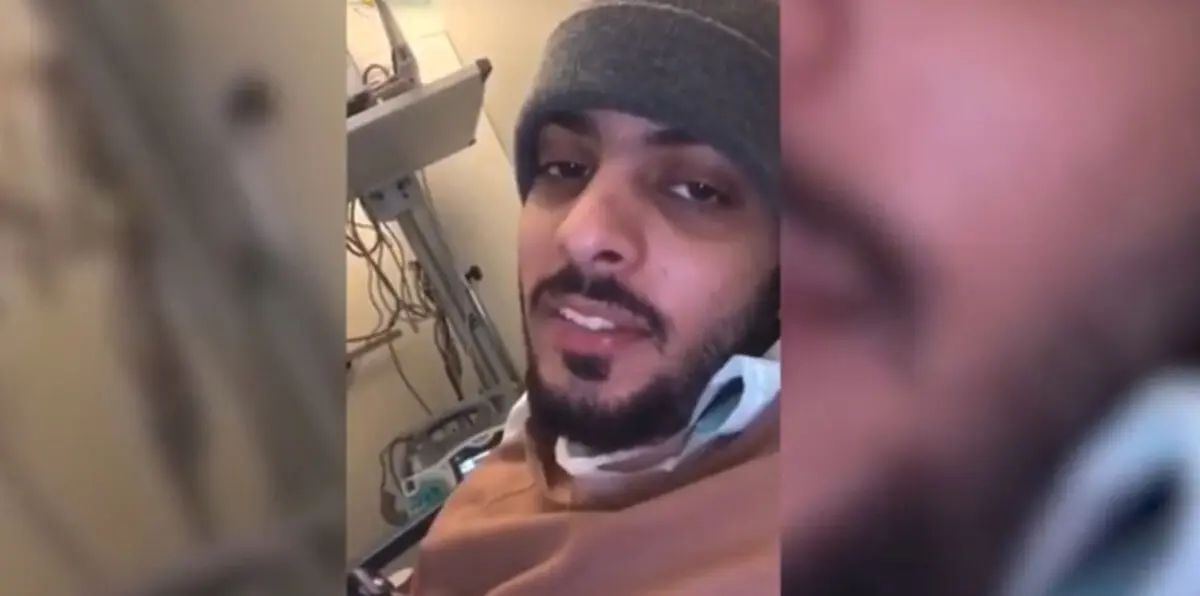 بالفيديو.. فارس البشيري يطل عبر "سناب شات" بعد وعكته الصحية