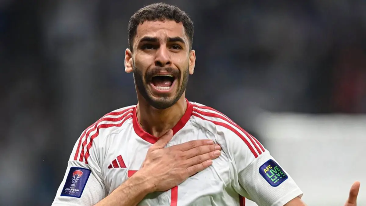 سلطان عادل يغيب عن منتخب الإمارات لمدة أسبوعين بسبب الإصابة