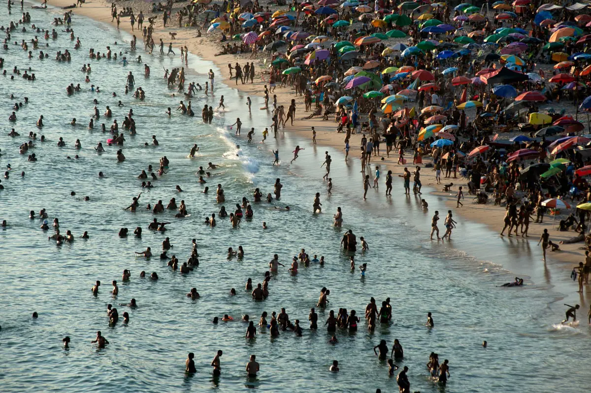 الحرارة المحسوسة في ريو البرازيلية تصل إلى 62,3 درجة مئوية
