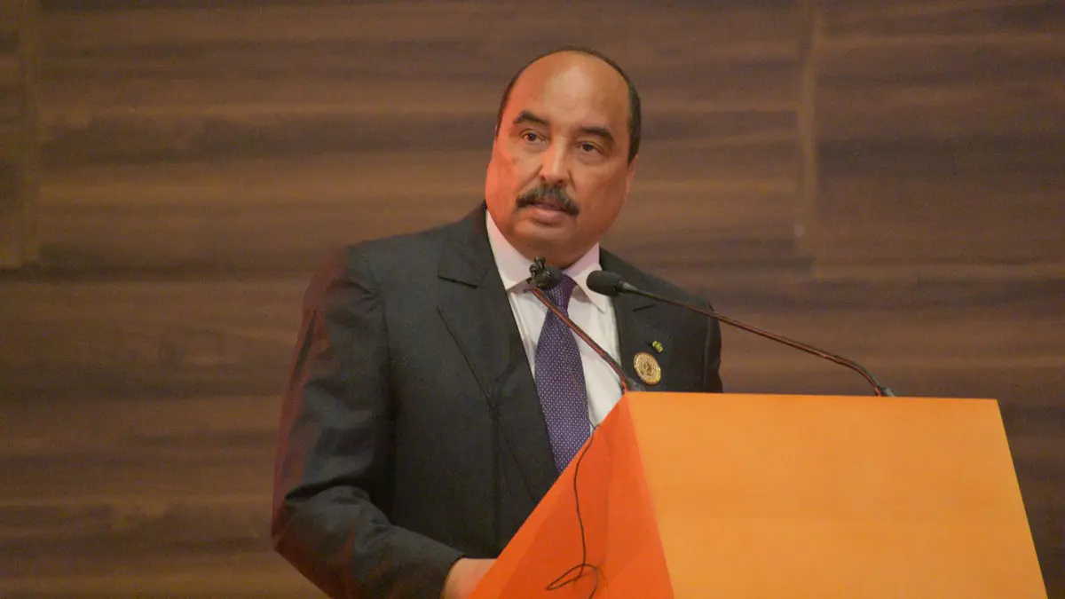 الرئيس الموريتاني السابق يتهم الغزواني بمحاولة السيطرة على الحزب الحاكم