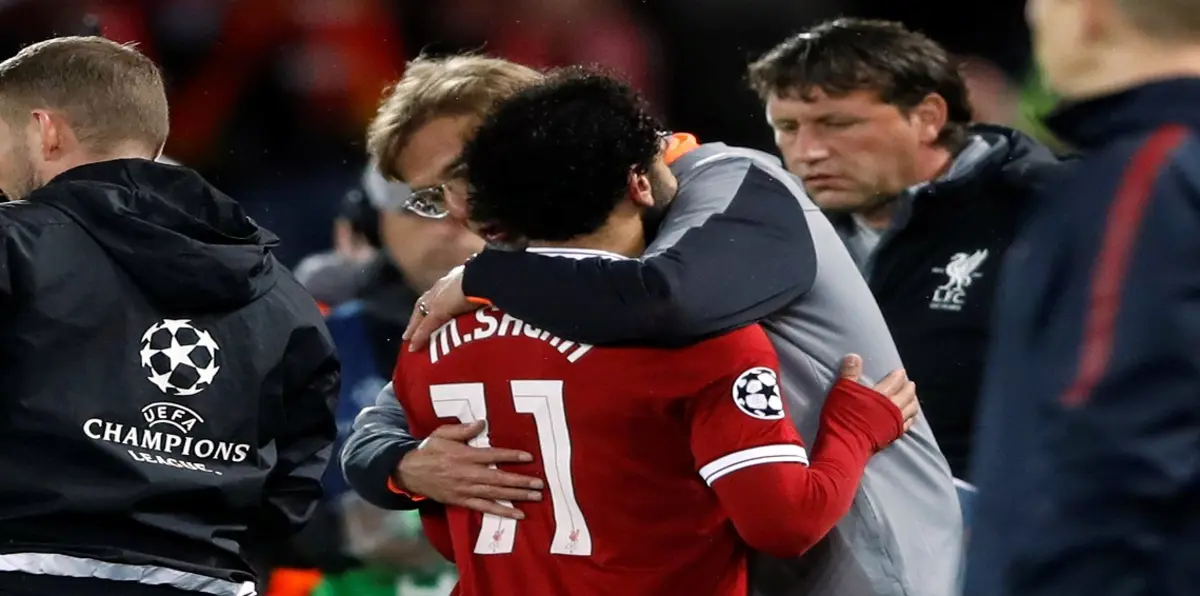 ماذا قال كلوب عن خماسية مباراة ليفربول وروما والانتقادات لاستبداله محمد صلاح؟