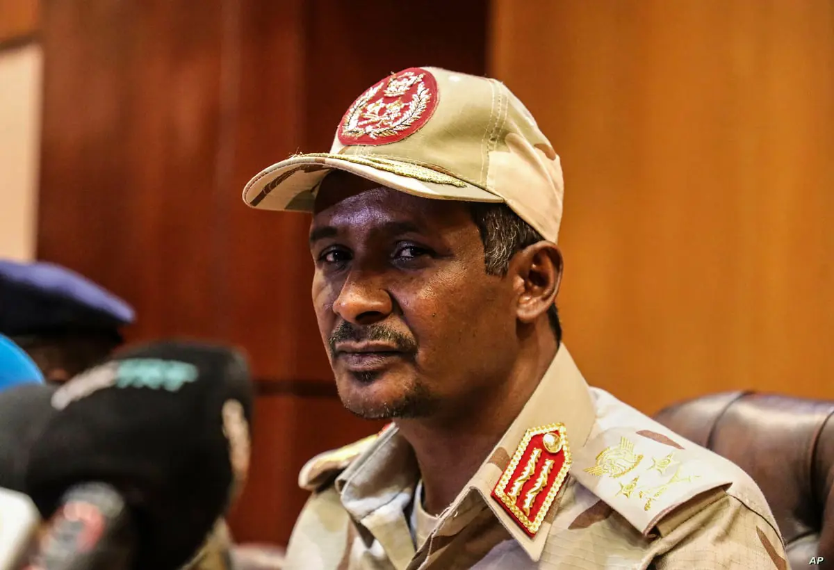 حميدتي: نقدّر جهود الاتحاد الأفريقي لإنهاء الحرب في السودان