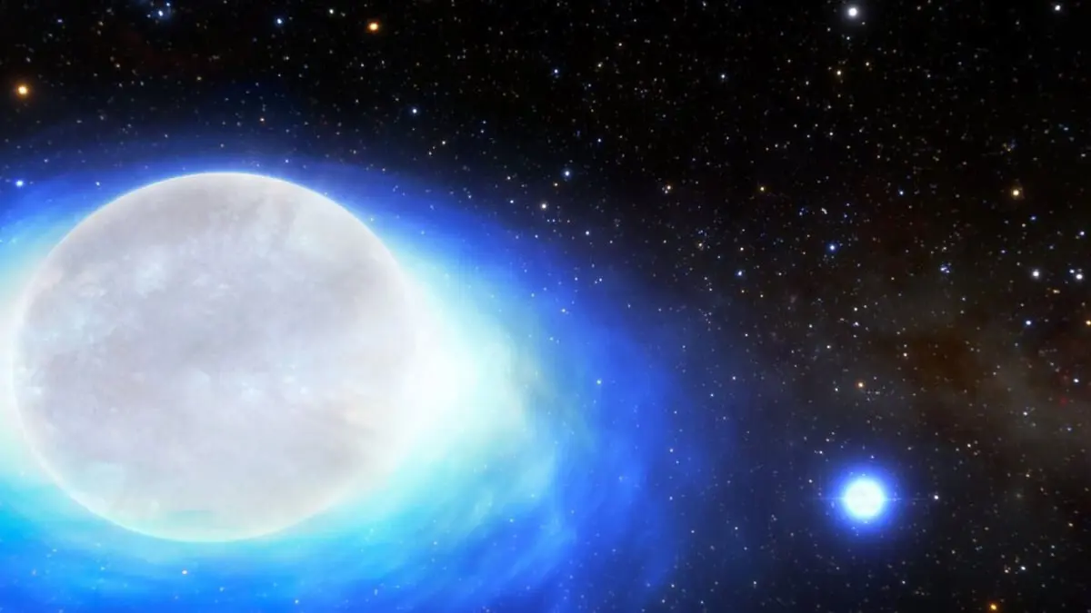 اكتشاف نظام نجمي قد يغمر انفجاره الفضاء بالذهب