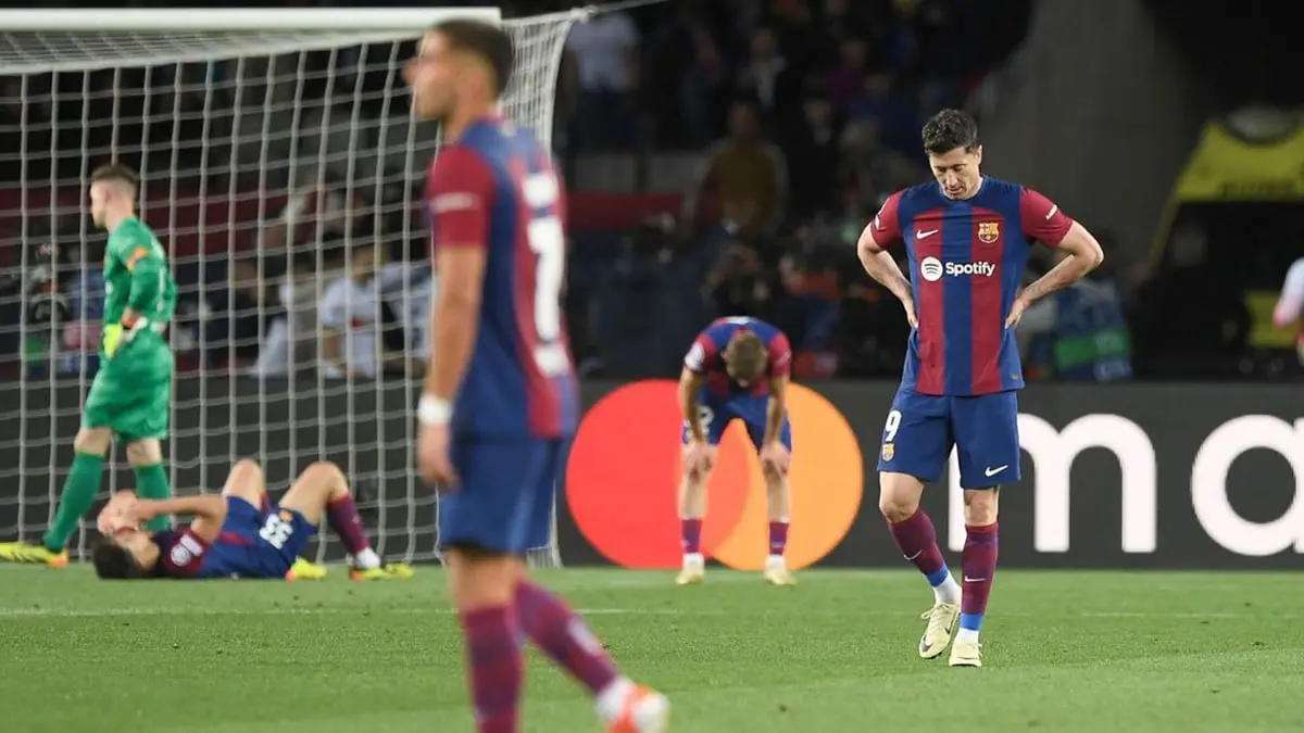 "3 قرارات في 5 دقائق".. تفاصيل كارثية أطاحت ببرشلونة من دوري أبطال أوروبا