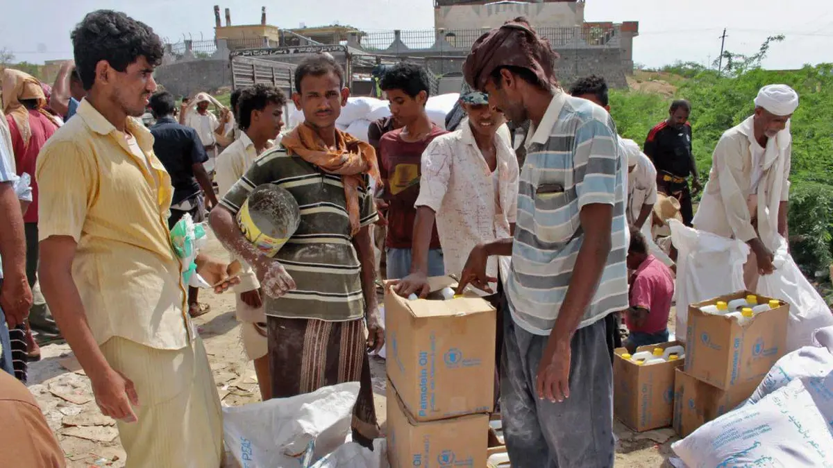 برنامج الأغذية العالمي بصدد تقليص مساعداته في اليمن
