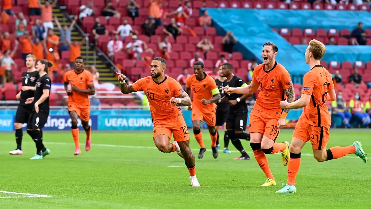 يورو 2020.. هولندا تتخطى النمسا وتتأهل إلى دور الـ16