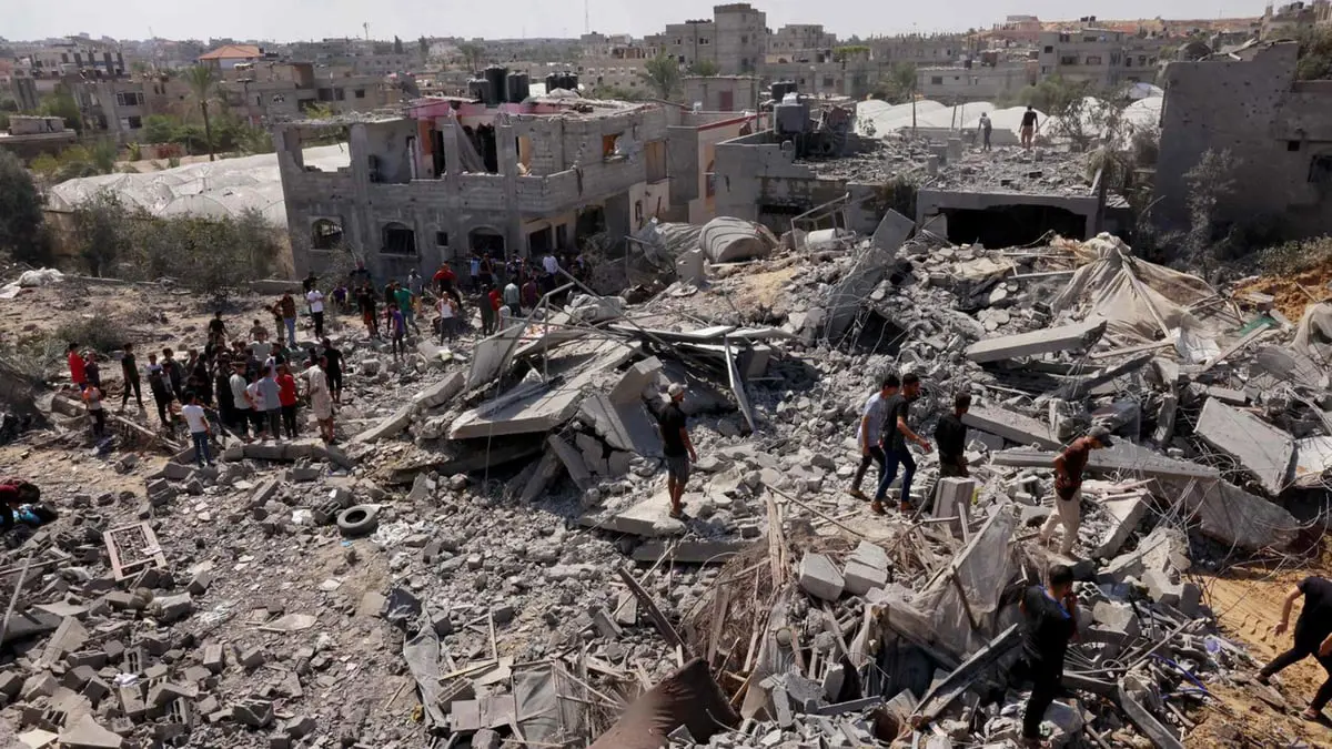 صور أقمار صناعية تظهر نحو نصف مباني شمال غزة وهي مدمرة