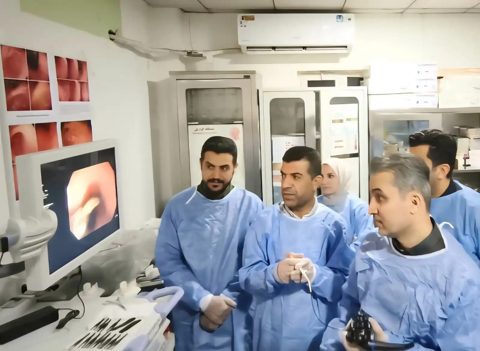 خلال إجراء العملية الجراحية