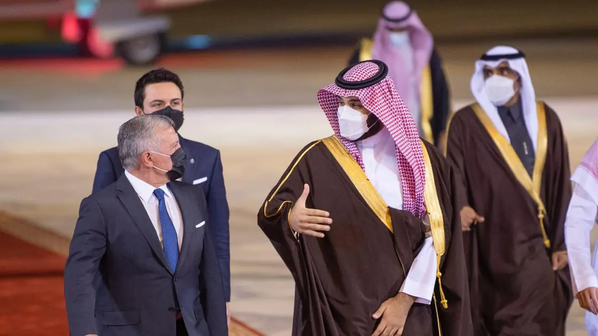 محمد بن سلمان يستقبل العاهل الأردني عبدالله الثاني في الرياض
