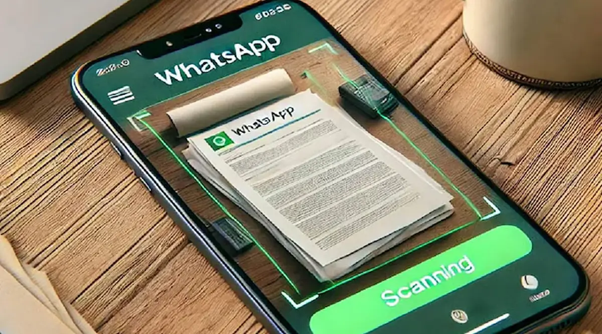 ميزة جديدة في واتساب مسح المستندات (تعبيرية)