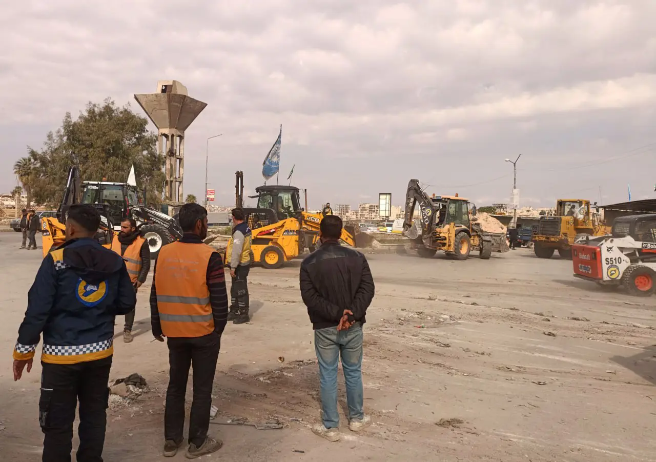 من انطلاق أعمال فتح الطرقات في حيي مقصود والأشرفية