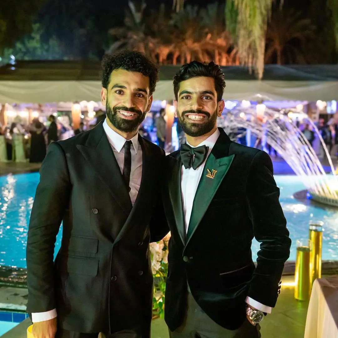محمد صلاح وشقيقه نصر
