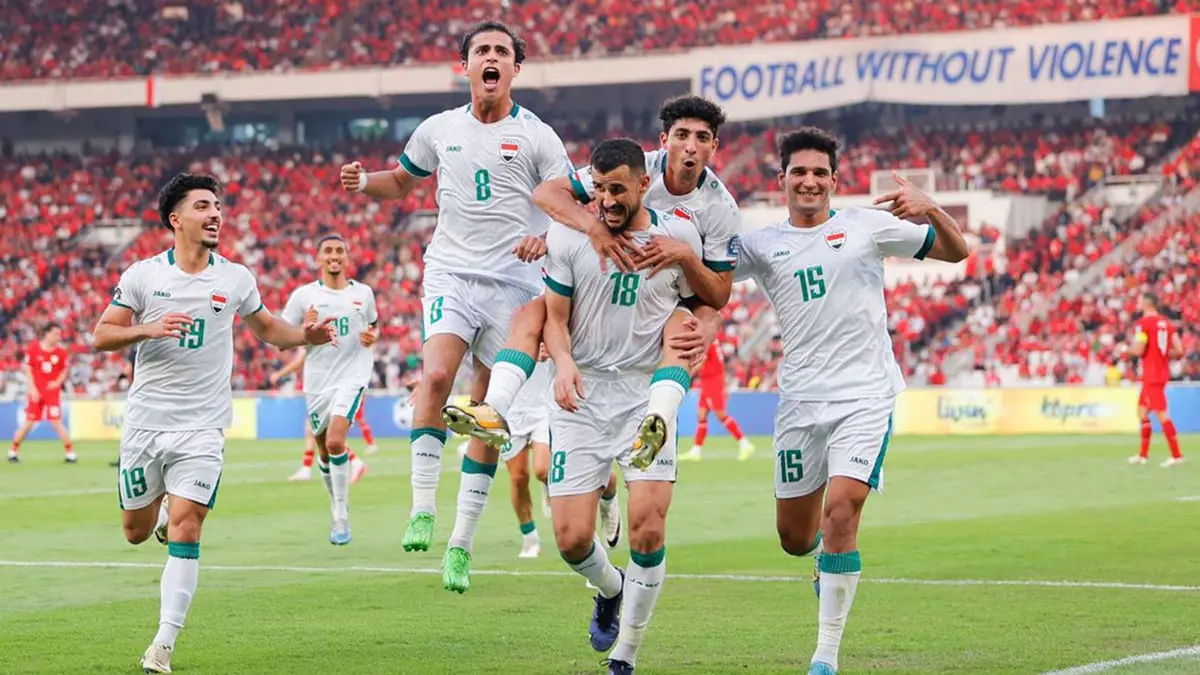 أهداف مباراة العراق وإندونيسيا في تصفيات كأس العالم (فيديو)