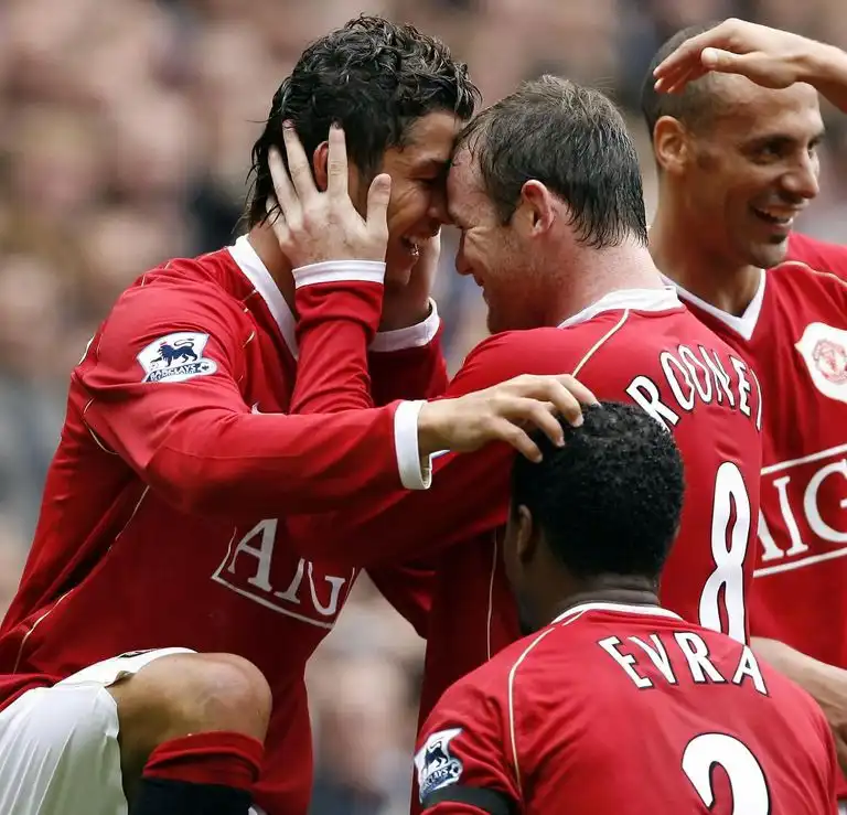 واين روني ورونالدو