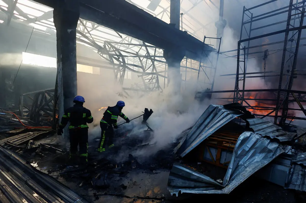 انفجارات ضخمة تهز كييف.. وتحذيرات للسكان للبقاء في الملاجئ (فيديو)