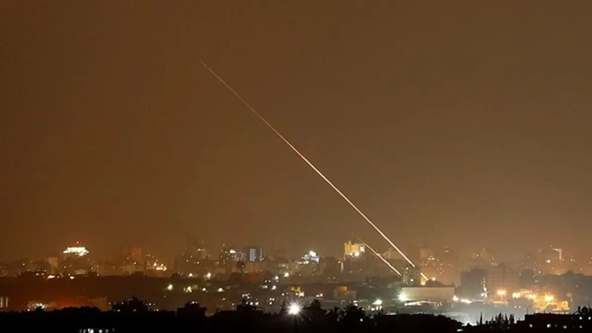إطلاق صاروخ من غزة تجاه إسرائيل