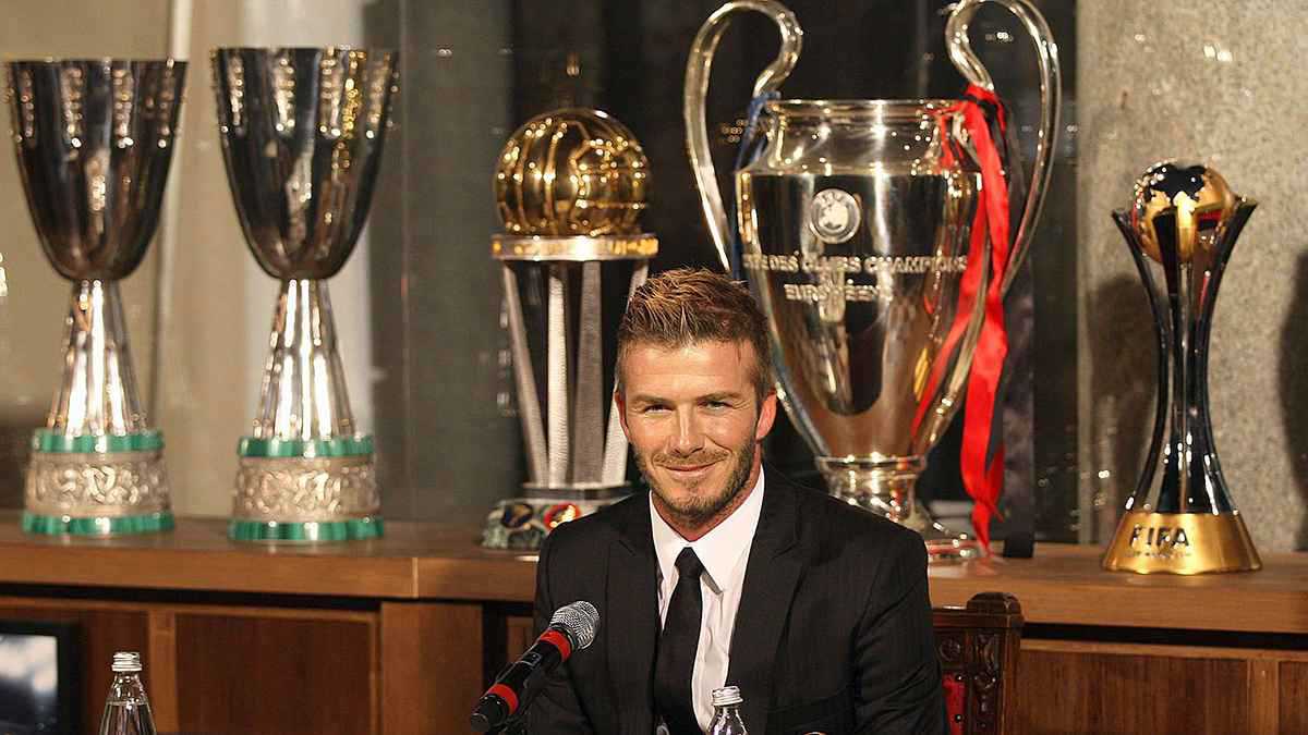ديفيد بيكهام يختار المرشح الأبرز للفوز بدوري أبطال أوروبا 